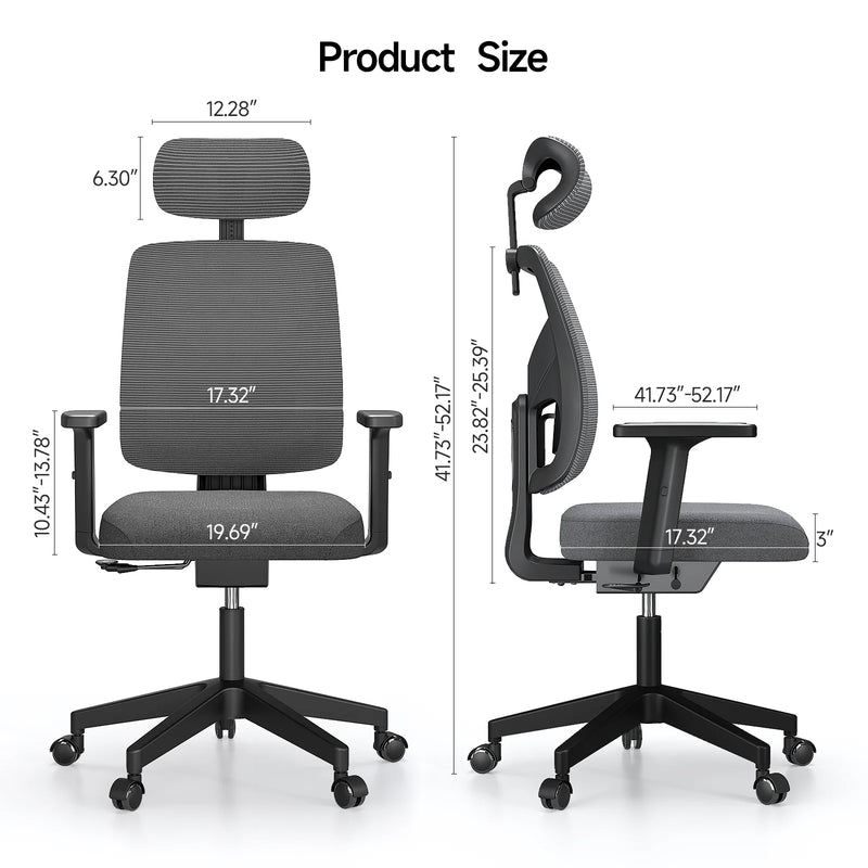 Ergonomic Office Chair with Lumbar Support