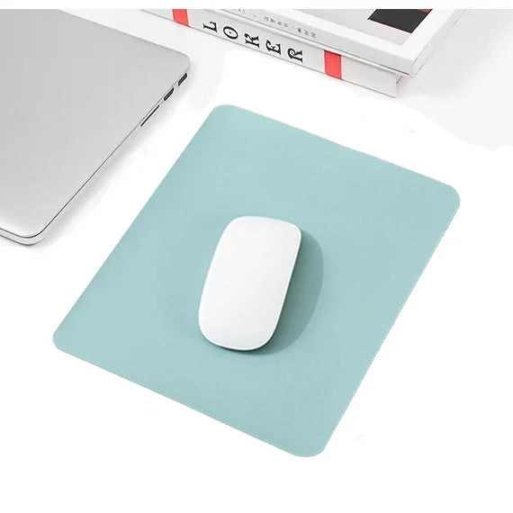 Small PU mouse pad Non-Slip Gaming Desktop Leather Mouse Pad Waterproof Anti-Scratch Easy To Clean Mat For PC Laptop Desktop