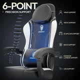 Gaming Chair with Footrest