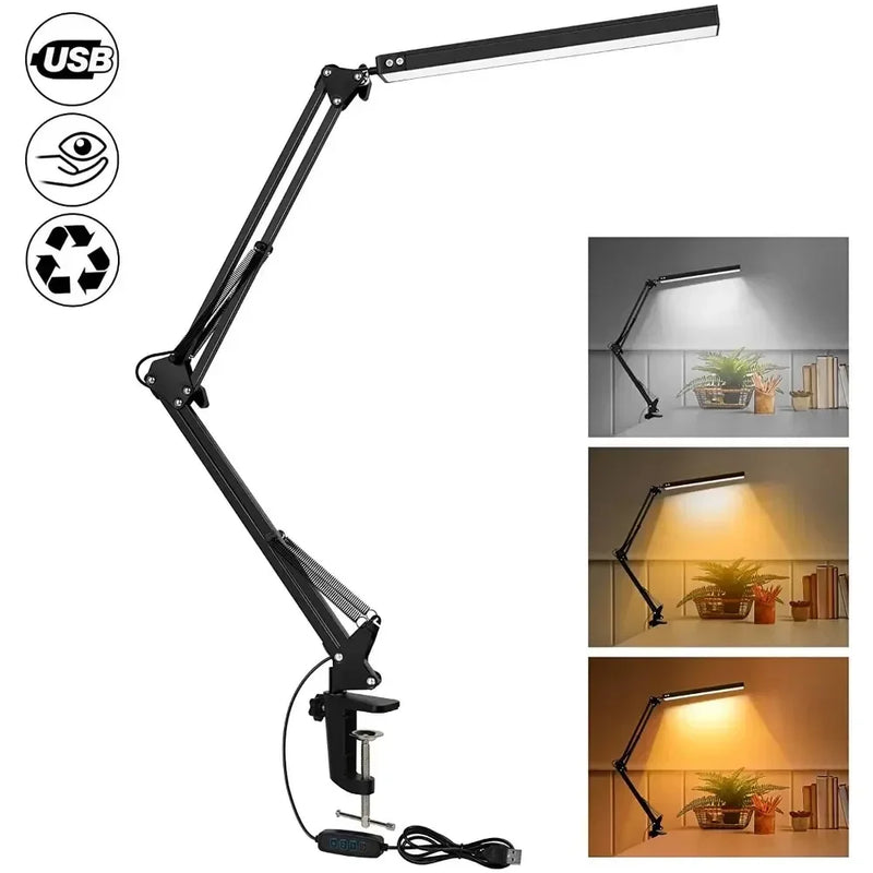 10W LED Desk Lamp with Clamp