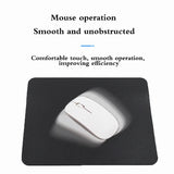 Small PU mouse pad Non-Slip Gaming Desktop Leather Mouse Pad Waterproof Anti-Scratch Easy To Clean Mat For PC Laptop Desktop