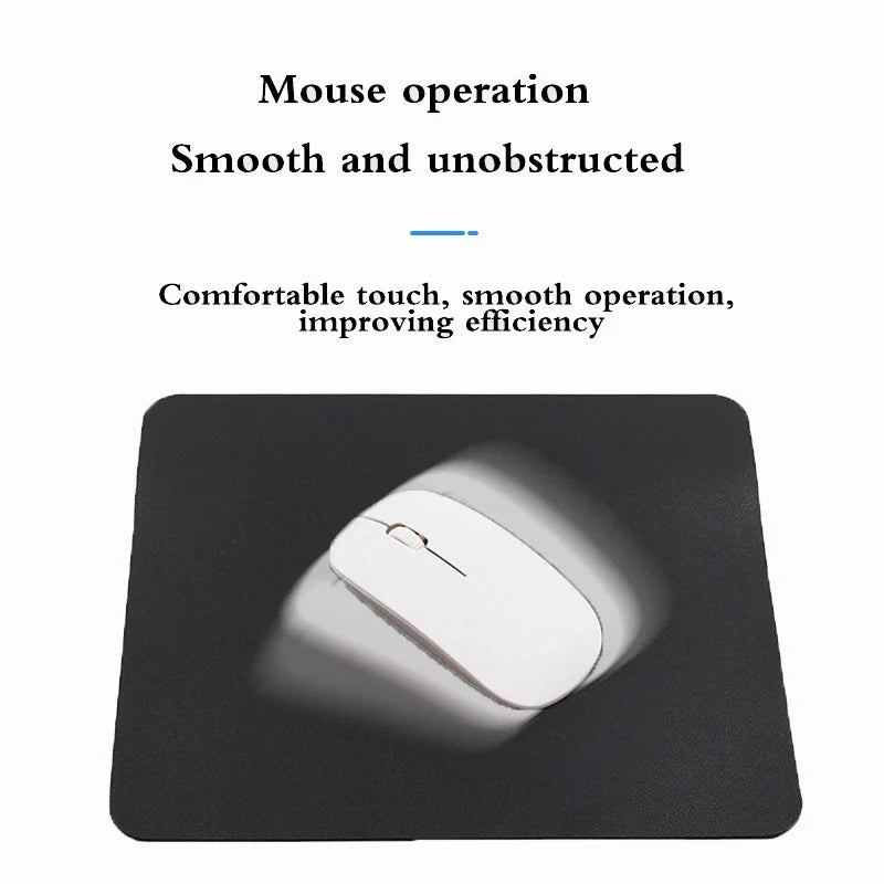 Small PU mouse pad Non-Slip Gaming Desktop Leather Mouse Pad Waterproof Anti-Scratch Easy To Clean Mat For PC Laptop Desktop