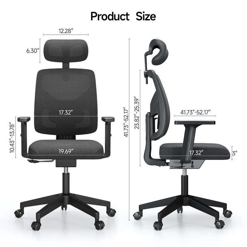 Ergonomic Office Chair with Lumbar Support