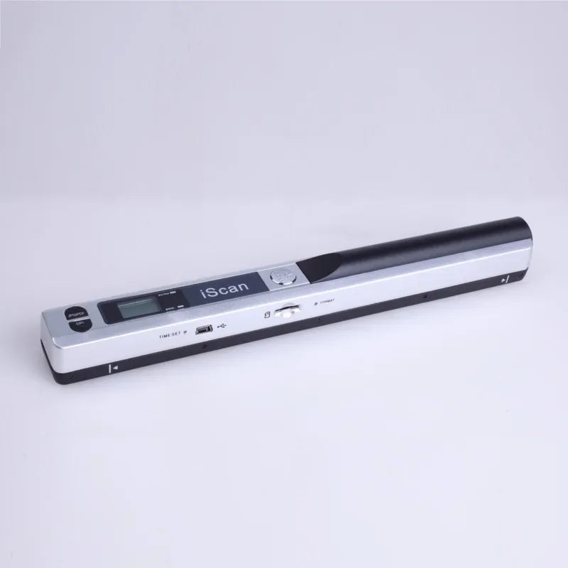 iScan Portable Handheld Mobile A4 Document Scanner Scan 300 600 900 DPI Support JPG PDF Format