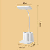 USB Learning Dormitory Bedroom Bedside Reading Night Light LED Desk Lamp Eye Protection Desk College Student Nightlights