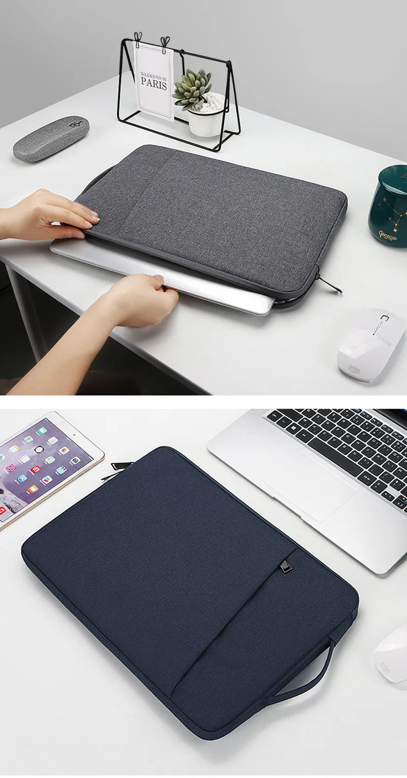 Laptop Sleeve Handbag Case for Macbook Pro Air 13 13.3 14 15 15.6 15.4 inch Waterproof Bag Notebook Cover for Lenovo ASUS Xiaomi