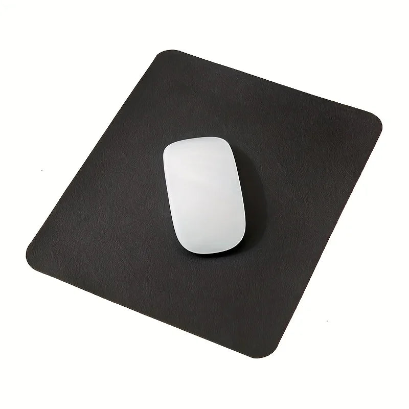 Small PU mouse pad Non-Slip Gaming Desktop Leather Mouse Pad Waterproof Anti-Scratch Easy To Clean Mat For PC Laptop Desktop