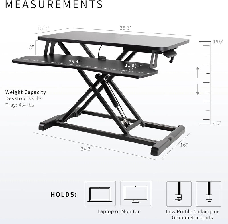 Dual Monitor  Laptop Workstation