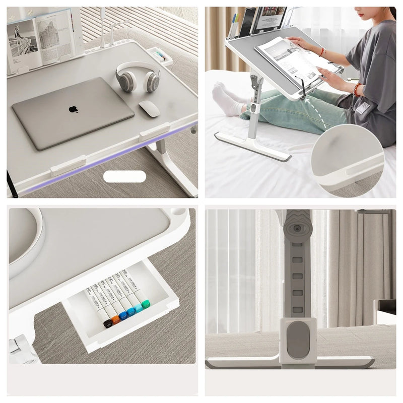 Adjustable Laptop Bed Tray Table