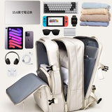 Waterproof Carry-On Sized Travel Backpack with Laptop Sleeve