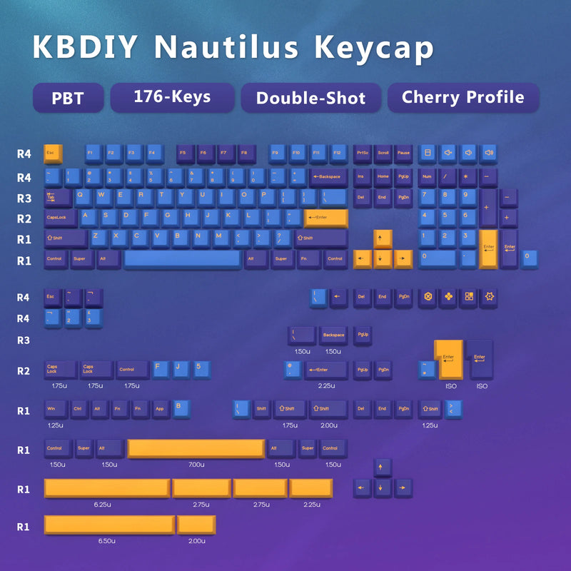 Botanical Mechanical Keyboard Kit Gaming Point Retro GMK67