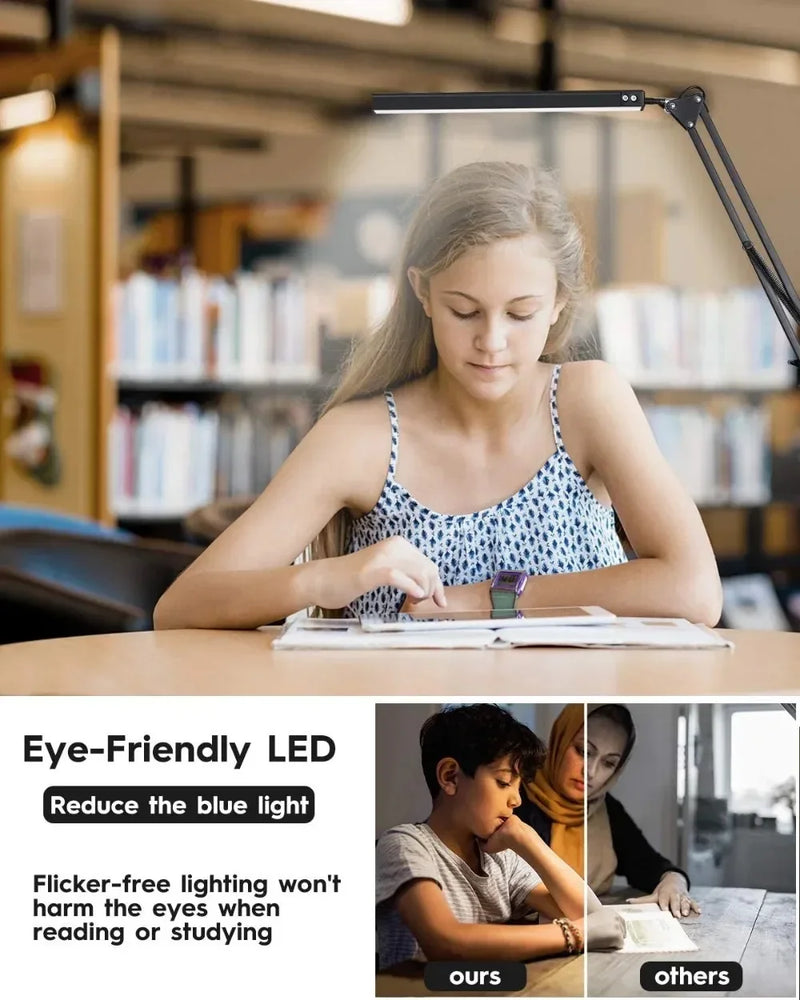 10W LED Desk Lamp with Clamp