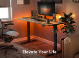 the Electric Height Adjustable Standing Desk