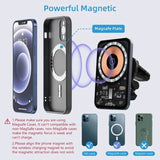 15W Magnetic Car Wireless Charger Phone Holder Mount MagSafe