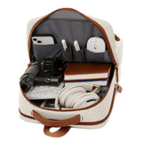 Blue Minimalist USB Charging Laptop Backpack - Elegant and Spacious Travel Bag